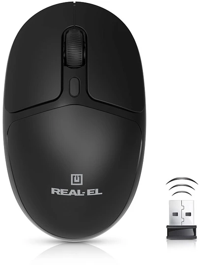 Kompiuterinė pelė REAL-EL RM-335W