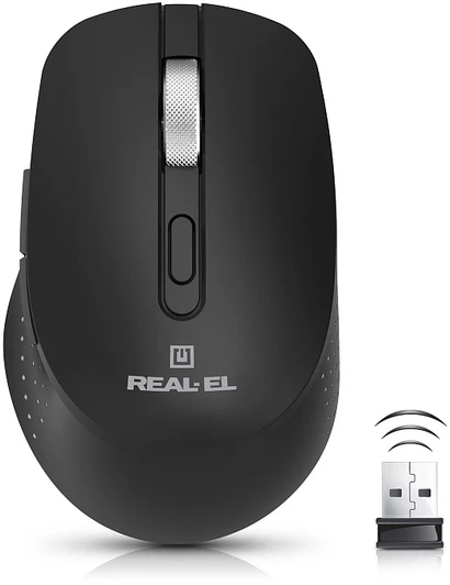 Kompiuterinė pelė REAL-EL RM-380W