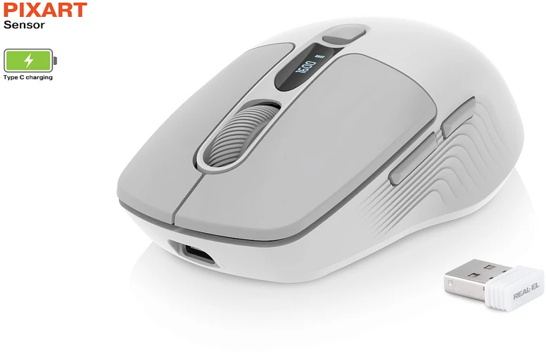 Kompiuterinė pelė REAL-EL RM-480W