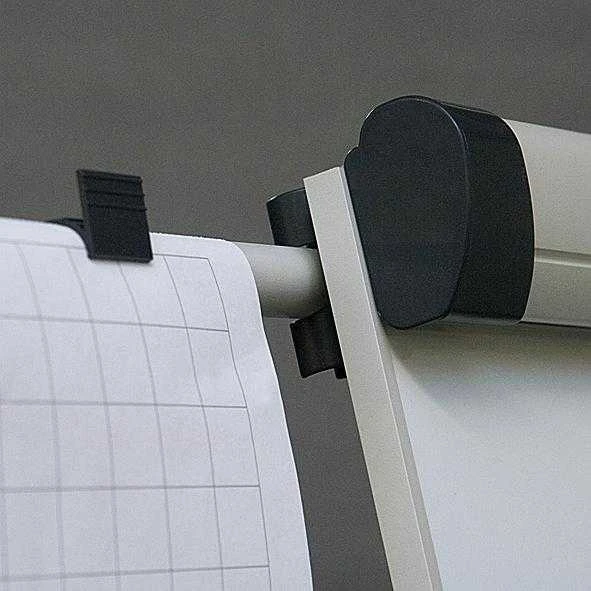 Konferencinis stovas 2×3, Mobilechart TF02, 74x100cm, su ratukais, šoninėmis juostomis, aliuminio rėmu