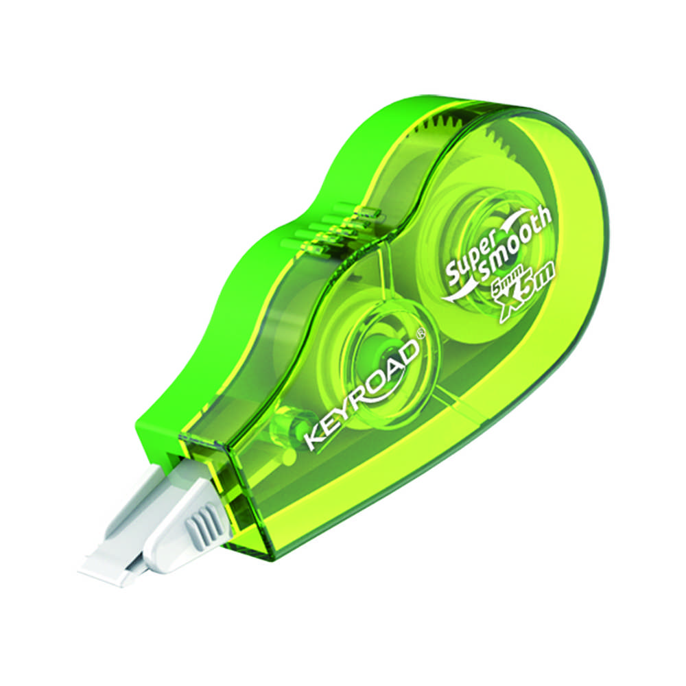 Korektūros juostelė Keyroad mini PET, 5mmx5m 2vnt./pak.