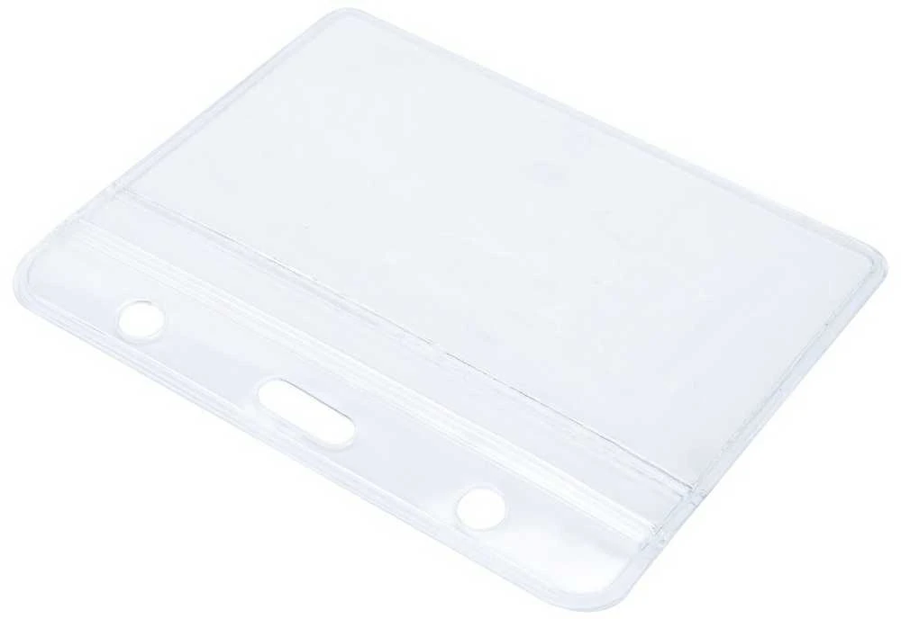 Dėklas vardinei kortelei Deli PVC, 56x91mm, 10vnt