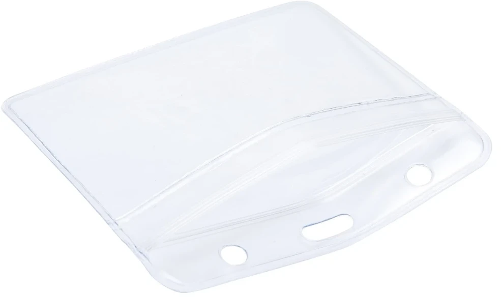 Dėklas vardinei kortelei Deli PVC, 56x91mm, 10vnt