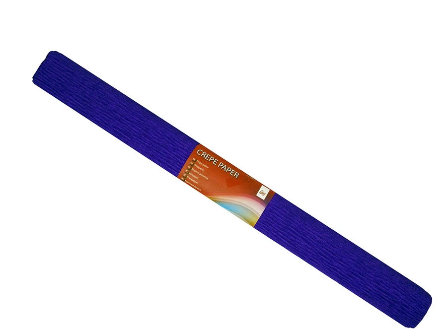 Krepinis popierius College, 50x250cm, violetinės spalvos