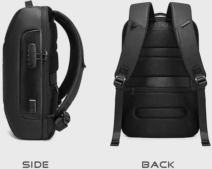 Kuprinė Bange 7216, 15.6″ su USB, juodos spalvos