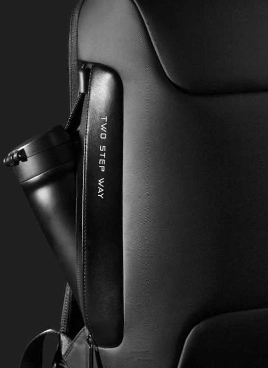 Kuprinė Bange 7216, 15,6″ su USB, pilkos spalvos