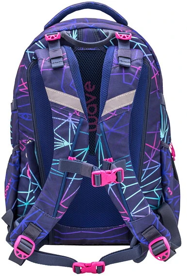 Wave Kuprinė Belmil 338-72/A Violetinė Stripes
