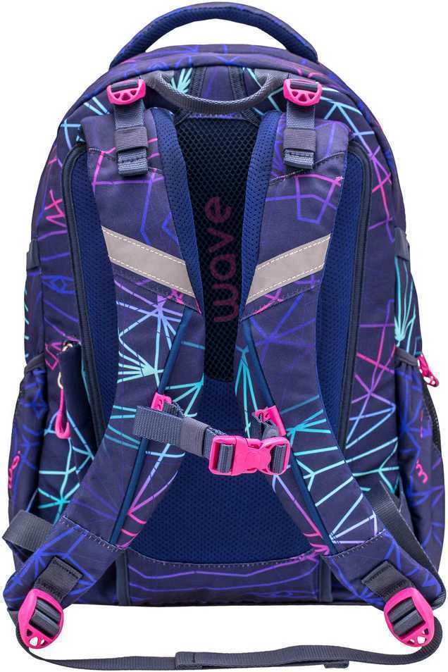 Wave Kuprinė Belmil 338-72/A Violetinė Stripes