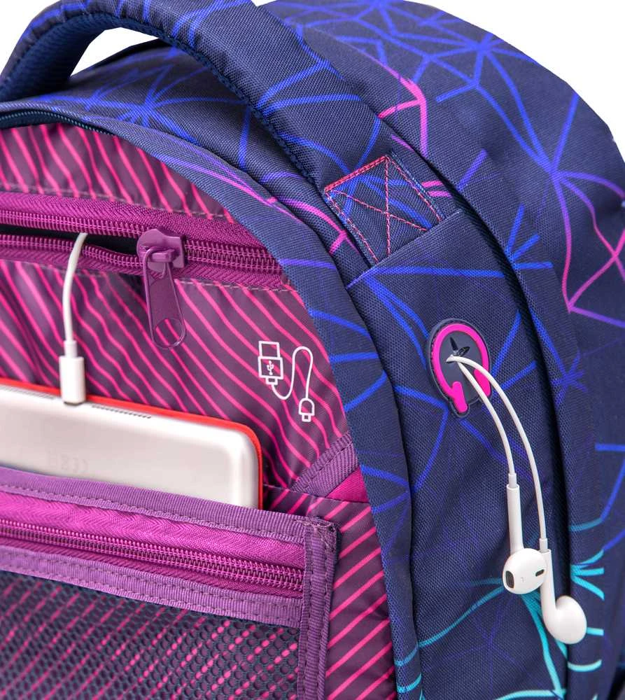 Wave Kuprinė Belmil 338-72/A Violetinė Stripes