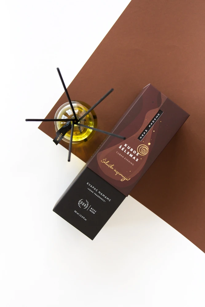 Namų kvapas ODORO MOOD kolekcija "Cuban Soul", 90 ml