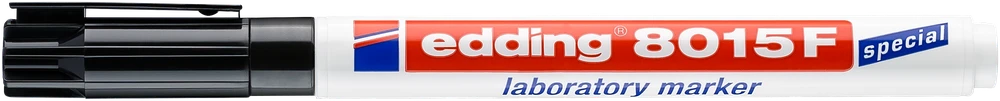 Laboratorinis žymeklis Edding 8015 F, 0,75 mm, juodas