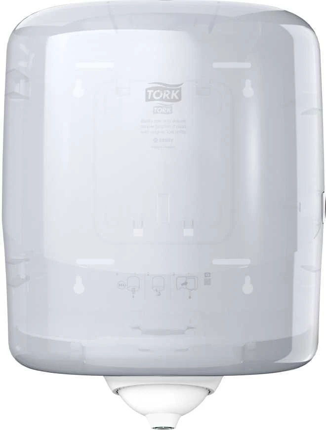Popierinių rankšluoščių dozatorius TORK Reflex M4, 255 x 239 x 331 mm, balta sp. (473190)