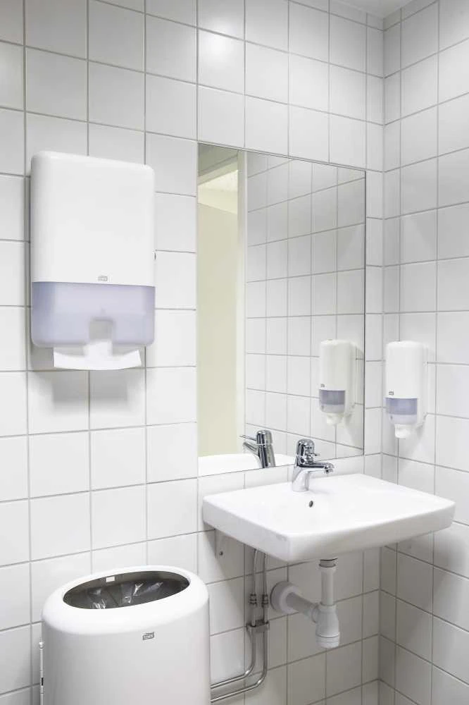 Laikiklis servetėlėms Tork H2 (552000), baltos spalvos, plastikinis