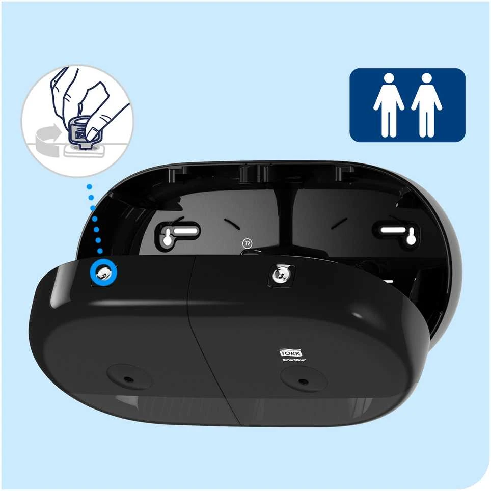 Usorteret Laikiklis tualetiniam popieriui TORK Smartone Twin Mini 682008