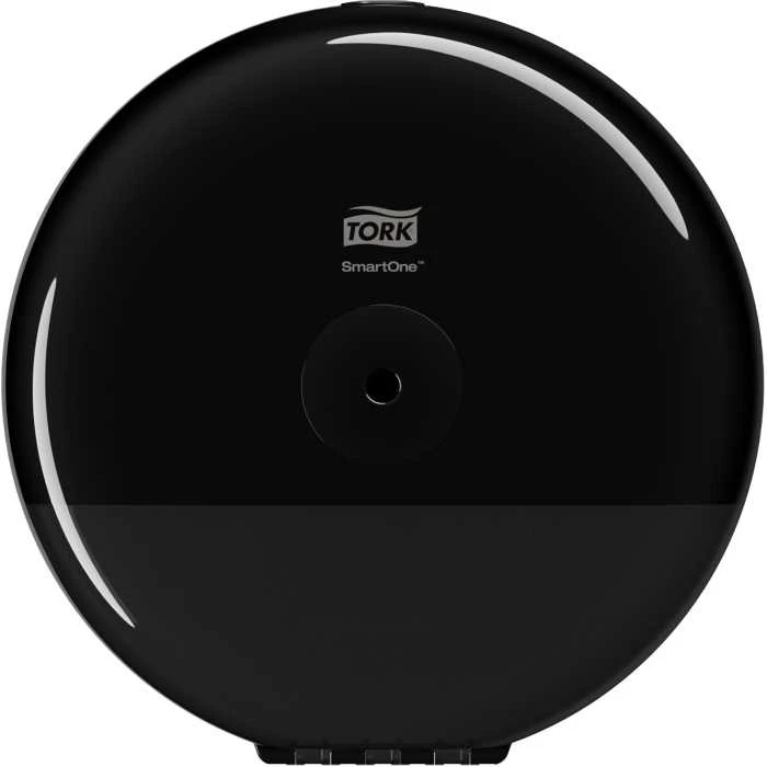 Laikiklis tualetiniam popieriui Tork Smart One Mini T9 (681008), juodos spalvos, plastikinis