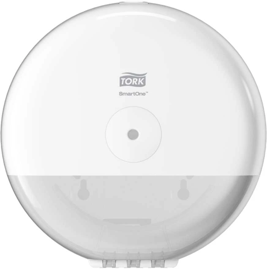 Tualetinių servetėlių laikiklis TORK SmartOne Mini T9, baltas, 1 vnt. 681000