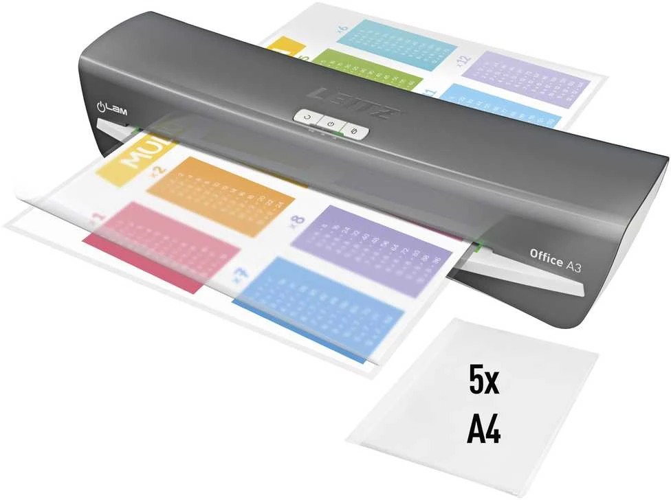 Laminavimo aparatas LEITZ iLAM OFFICE, A3, sidabro sp.