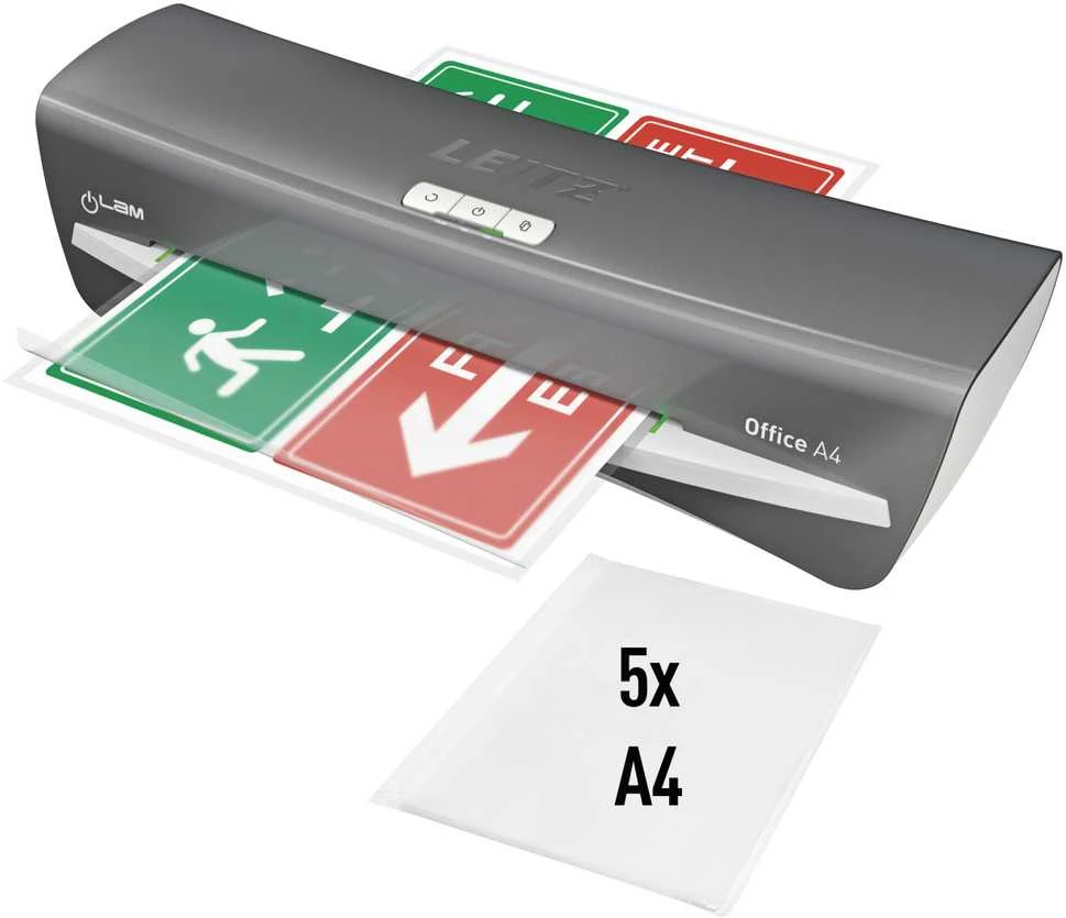 Laminavimo aparatas LEITZ iLAM OFFICE, A4, sidabro sp.