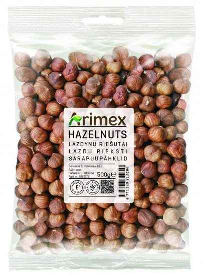 Lazdynų riešutai ARIMEX, 500g