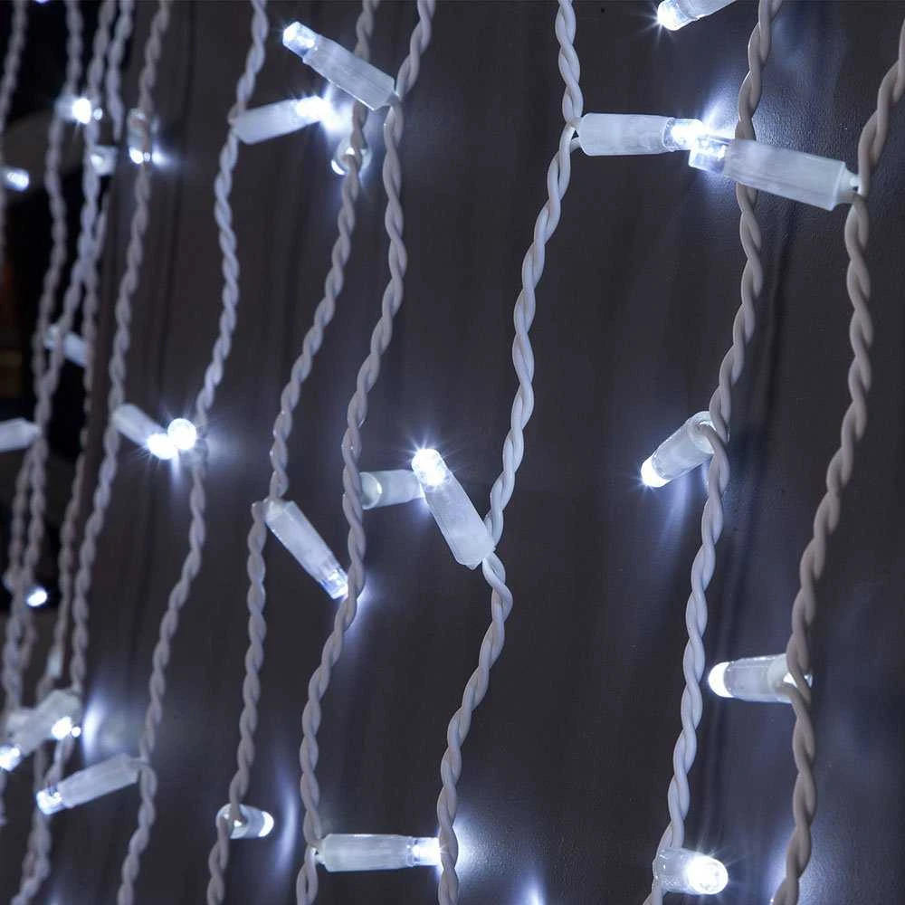 LED lauko šviestuvas „ColorWay Fringe“ 6 m x 0,6 m, 192 LED (IP44), šalta šviesa (CW-GOF-192L66VCW)