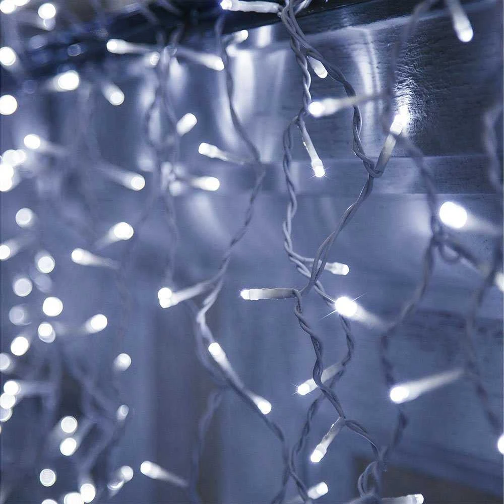 LED lauko šviestuvas „ColorWay Fringe“ 6 m x 0,6 m, 192 LED (IP44), šalta šviesa (CW-GOF-192L66VCW)