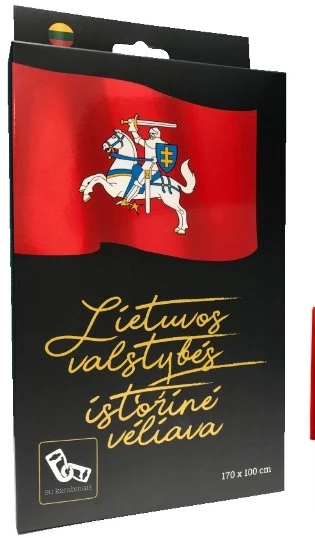Lietuvos Istorinė vėliava su karabinais