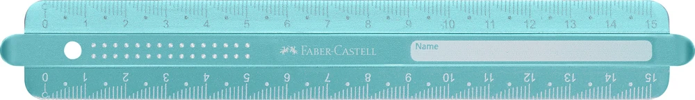 Liniuotė Faber-Castell Sparkle, 15cm rožinės spalvos