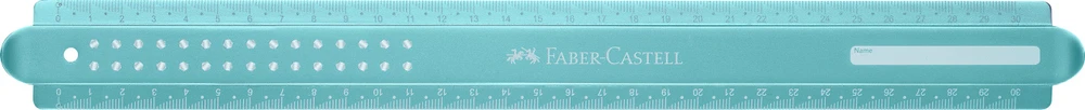 Liniuotė Faber-Castell Sparkle, 30cm violetinės spalvos