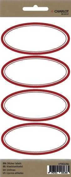 Lipdukai Charlot, 76x35mm, 4vnt