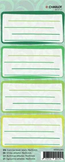 Lipdukai Charlot Wild, 76x35mm, 4vnt