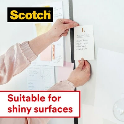 Lipni juosta Scotch Crystal Clear, 19mmx7,5m, su laikikliu