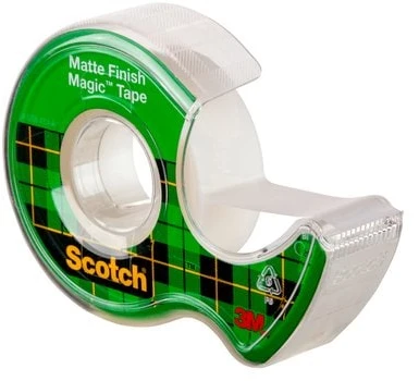 Lipni juostelė 3M Scotch Magic Invisible su laikikliu 810, 19 mm x 7, 5 m