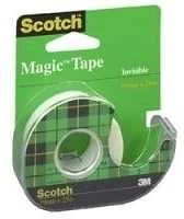 Lipni juostelė 3M Scotch Magic Invisible su laikikliu 810, 19 mm x 7, 5 m