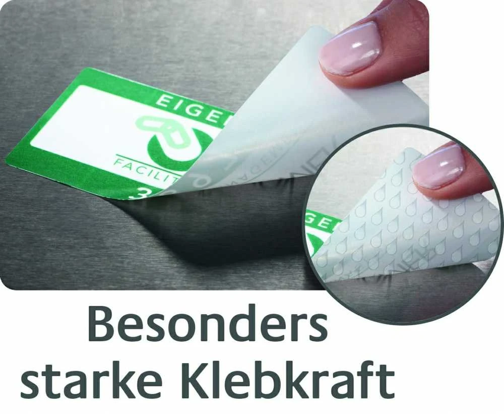 Lipnios etiketės Avery Zweckform, A4, atsparios drėgmei, 63.5×33.9mm, 24 etiketės lape, 20 lapų, matinės, permanentinės, baltos spalvos