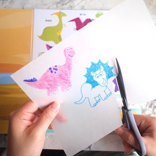 Lipnūs lapeliai -spalvinimo knygelė StickN Animal Party