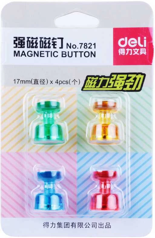 Magnetai DELI 7821, 17mm, 4vnt