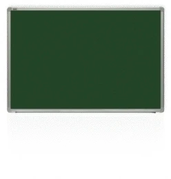 Magnetinė rašomoji lenta 2×3, 100x200cm, žalios spalvos, rašymui kreida, aliuminio rėmas