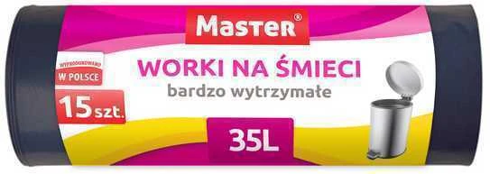 Šiukšlių maišai LD 35l, 15vnt. 25 mik.