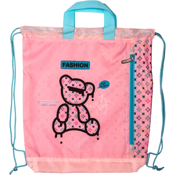 Maišelis sportinei aprangai DeVente, Fashion Bear 38x43x9cm