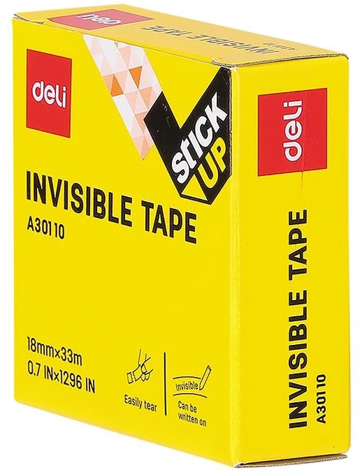 Lipni juosta DELI EA30110, 18mmx33m, matinė