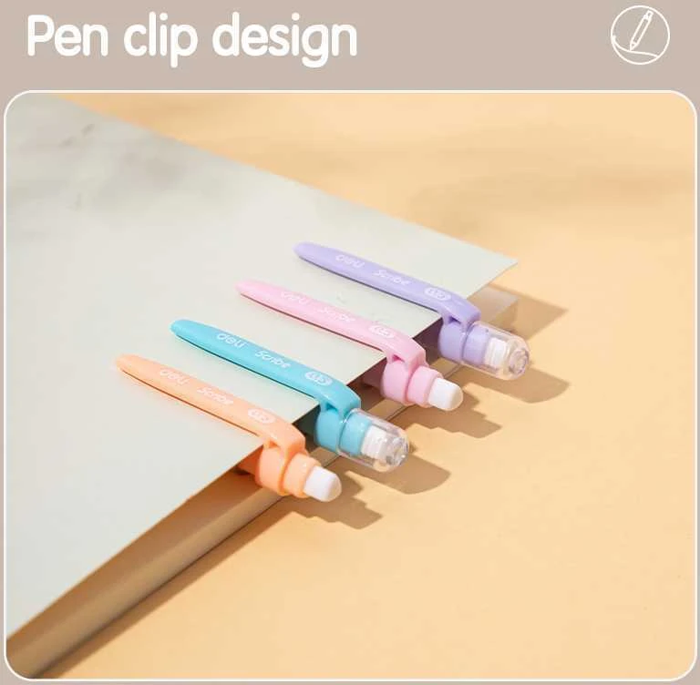 Automatinis pieštukas DELI, Triangular, 0.5mm, įvairių spalvų