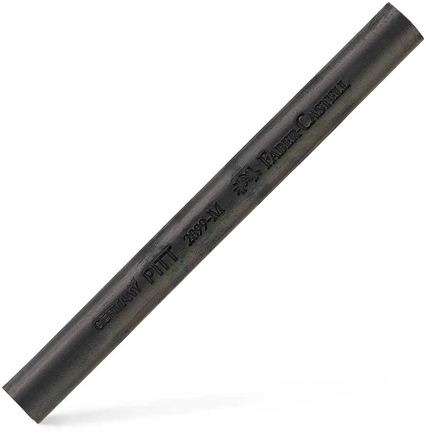 Medžio anglies lazdelė Faber-Castell PITT, vidutinio kietumo