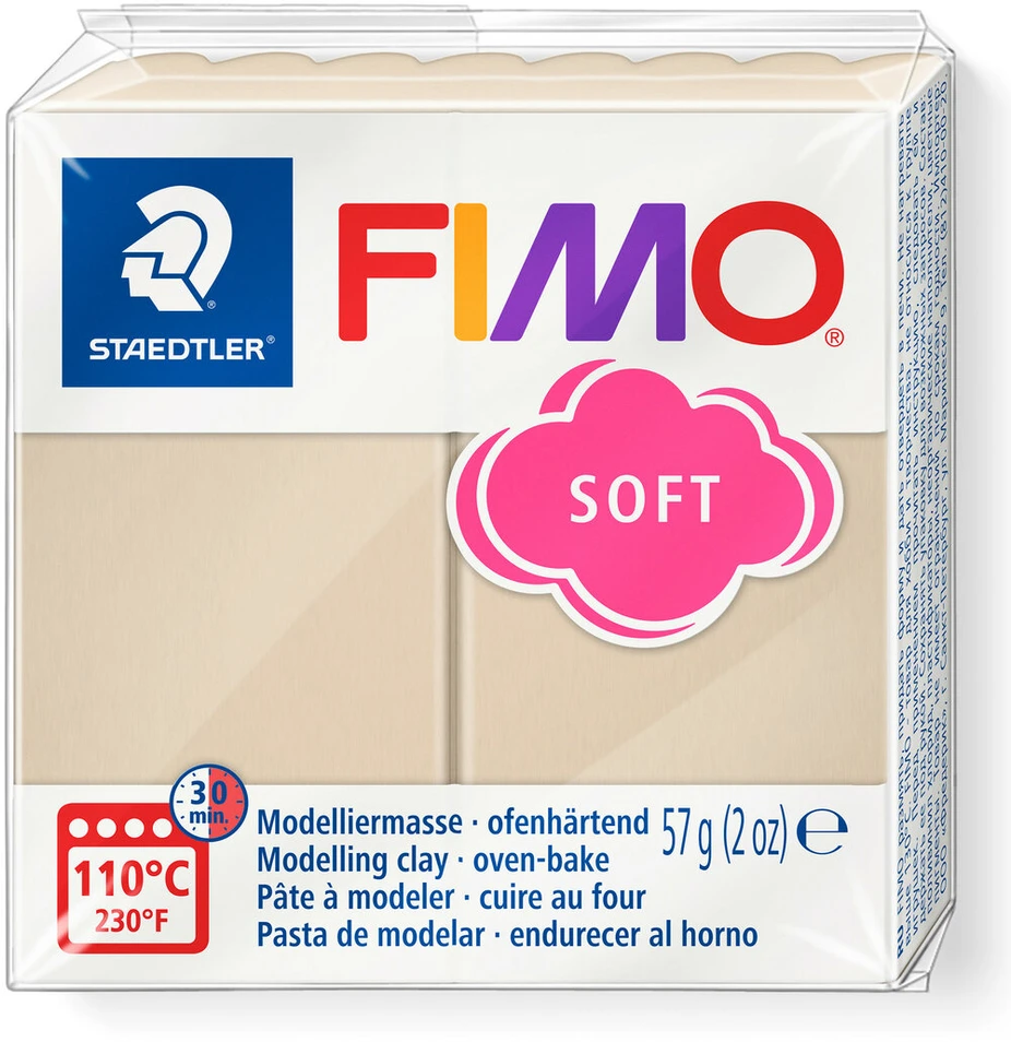 Staedtler Modelinas Fimo, 56g, smėlio spalvos