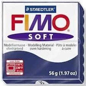 Modelinas Fimo, 56g, tamsiai mėlynos spalvos