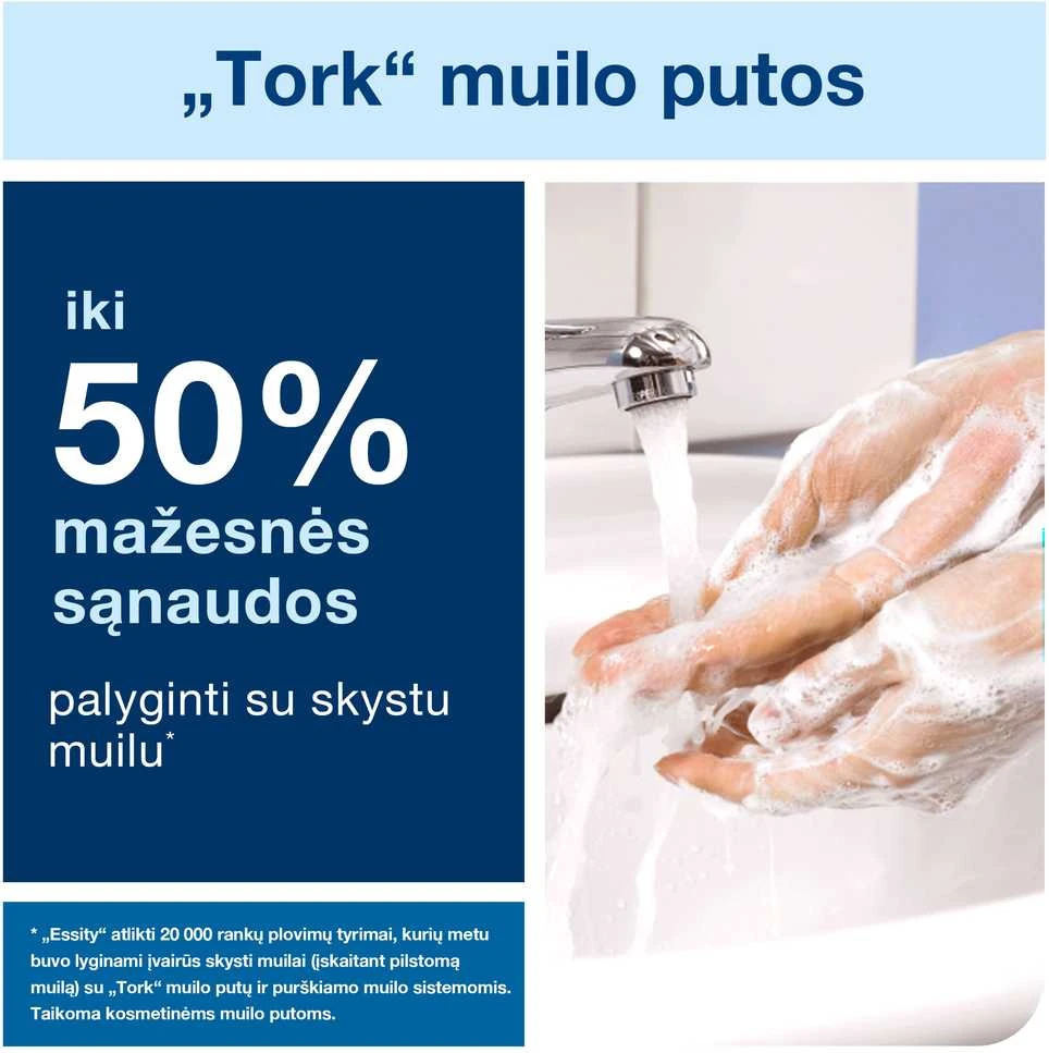 Muilo putos TORK MILD, S4, 520501