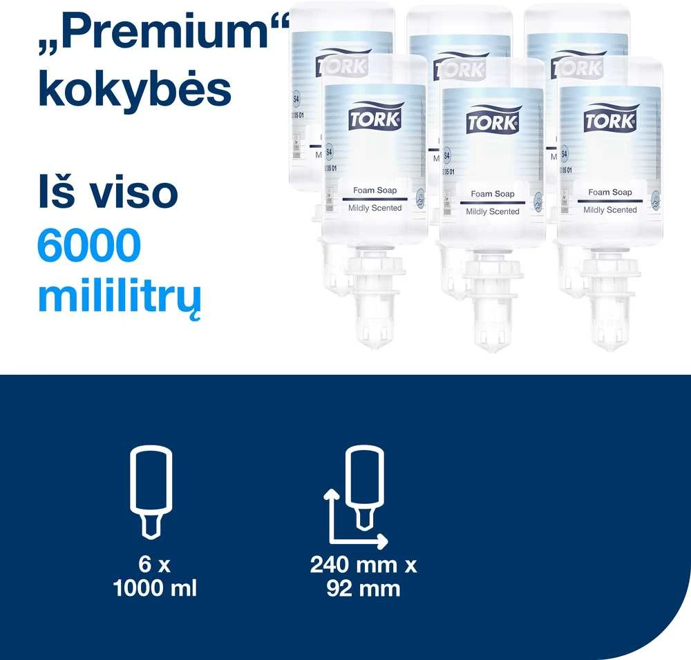 Muilo putos TORK MILD, S4, 520501