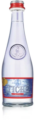 Natūralus mineralinis vanduo Tichė, gazuotas, stikliniame buteliuke, 0.33l (D)