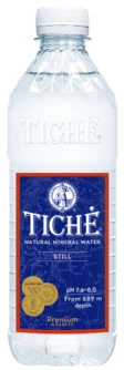 Natūralus mineralinis vanduo Tichė, negazuotas, 0.5l (D)