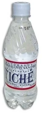 Natūralus mineralinis vanduo Tichė, negazuotas, plastikiniame buteliuke, 0.33l (D)