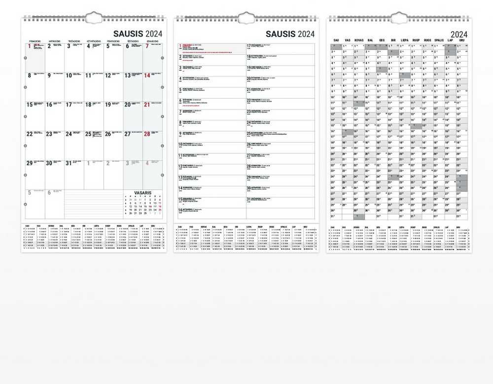 Buroodisain Timer Kalendorius MONO PLANNER, 2027